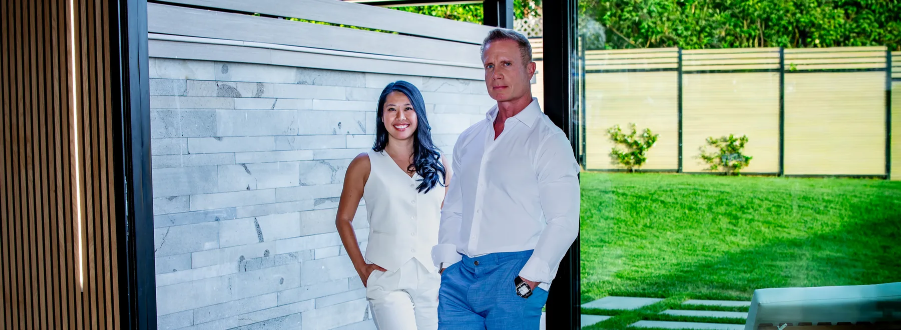 Jonathan Uphoff and Dr. Lain Lye at Bluprint Wellness